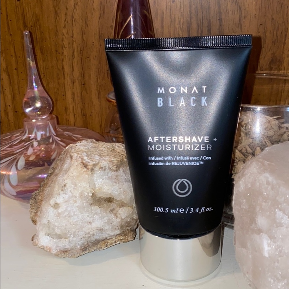 Monat Black aftershave moisturizer DISCONTINUED